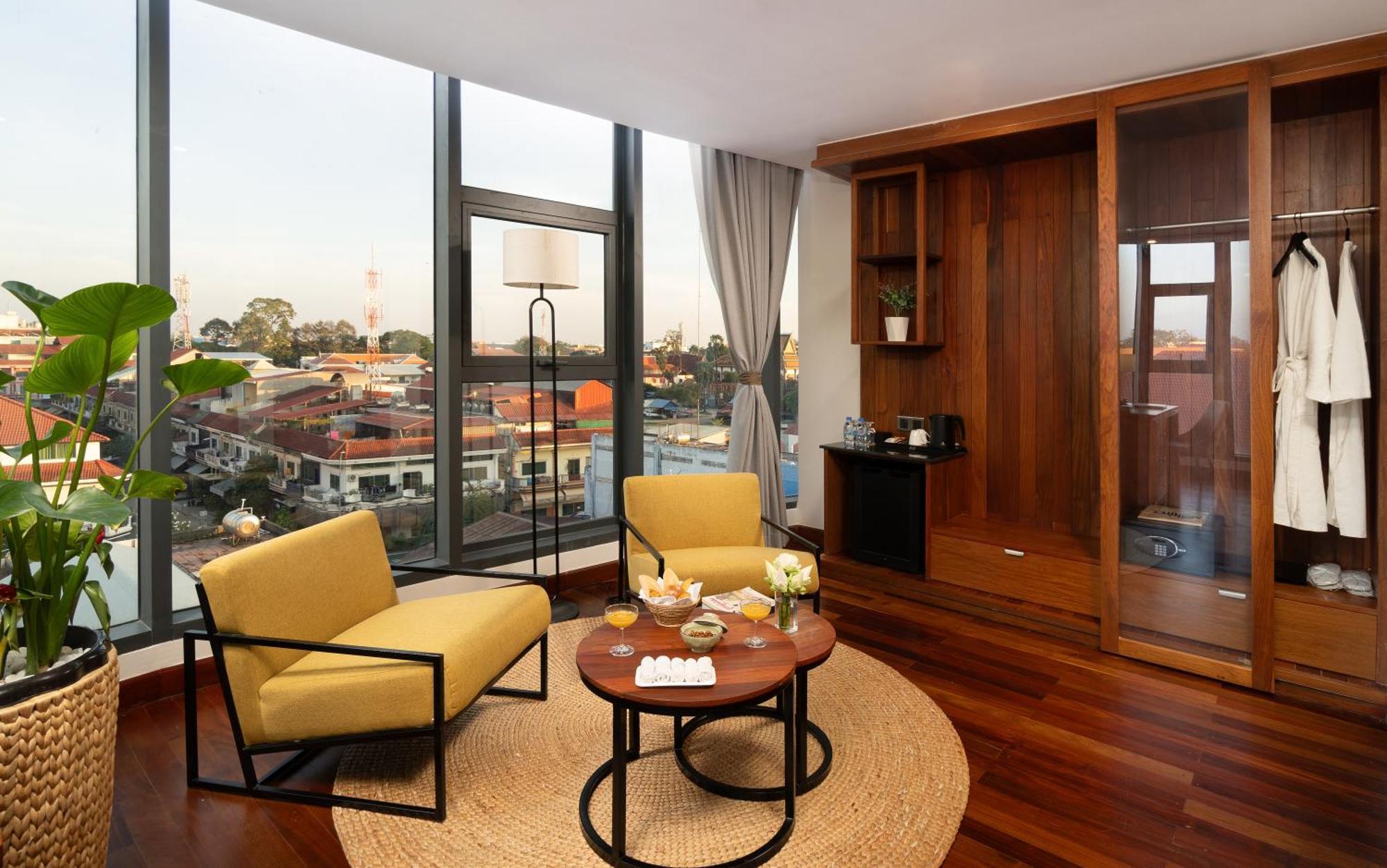 Koulen Central Hotel Сиемрип Экстерьер фото